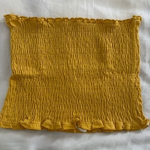 Mustard Yellow Tube Top
